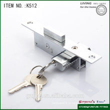 Оптовая дешевая аппаратная защита замка для интерьера с компьютером Ключ / обычный ключ / крестовой ключ для деревянной двери